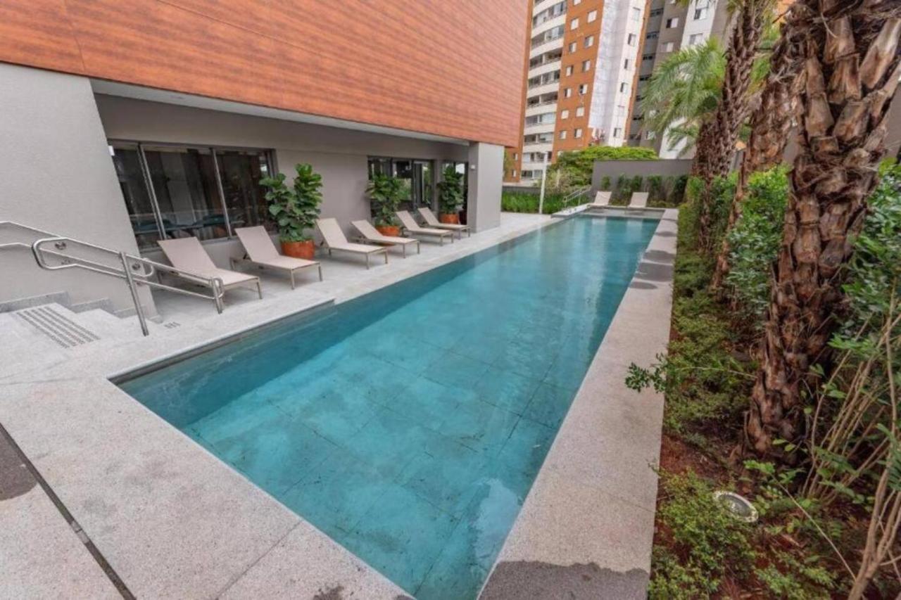 Apto Novo Equipado Moema São Paulo Exteriör bild